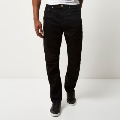 Black Curtis slouch fit jeans